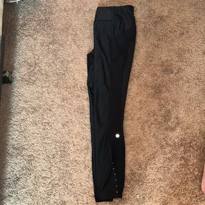 Lululemon thermal leggings Size 8